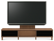 テレビボード、テレビボード（壁掛けパネルセット）(幅210cm・ウォールナット)