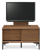 テレビボード、テレビボード（壁掛けパネルセット）(幅90cm・ウォールナット)