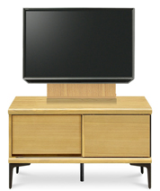 テレビボード、テレビボード（壁掛けパネルセット）(幅90cm・オークナチュラル)