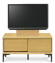 テレビボード、テレビボード（壁掛けパネルセット）(幅100cm・オークナチュラル)