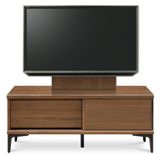 テレビボード、テレビボード（壁掛けパネルセット）(幅130cm・ウォールナット)