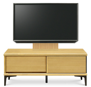 テレビボード、テレビボード（壁掛けパネルセット）(幅130cm・オークナチュラル)