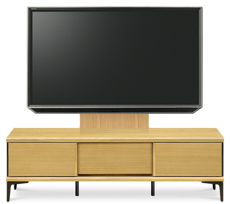 テレビボード、テレビボード（壁掛けパネルセット）(幅170cm/オークナチュラル)