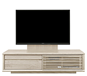 テレビボード、テレビボード（壁掛けパネルセット）(幅160cm・オークホワイト)