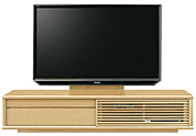 テレビボード、テレビボード（壁掛けパネルセット）(幅200cm・メイプル)