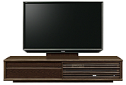 テレビボード、テレビボード（壁掛けパネルセット）(幅200cm・オークダーク)