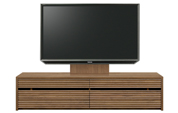 テレビボード、テレビボード（壁掛けパネルセット）(幅180cm・ウォールナット)
