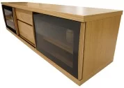 スタイリッシュなデザイン(※画像は幅180TVボード H45 WONA色)