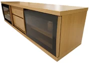 スタイリッシュなデザイン(※画像は幅180TVボード H45 WONA色)