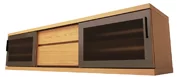テレビボード（ローボード）(幅160cm/ウォールナット)