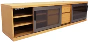 テレビボード（ローボード）(幅160cm/ウォールナット)