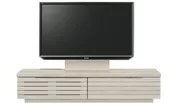 テレビボード（ローボード）、テレビボード（壁掛けパネルセット）(幅150cm/オークホワイト)