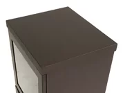 天板には突板を採用(画像は幅48キャビネットWODB色)