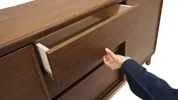 サイドボード（単体）(幅180cm/オークナチュラル)
