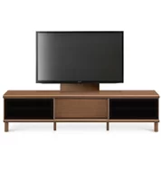 テレビボード（ローボード）、テレビボード（壁掛けパネルセット）(幅140cm/オークナチュラル)