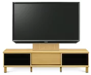 テレビボード（ローボード）、テレビボード（壁掛けパネルセット）(幅170cm/オークナチュラル)