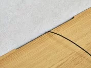 天板に配線用サクリ付き(※画像は150TV ローボードWONA)