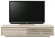 テレビボード（ローボード）、テレビボード（壁掛けパネルセット）(幅200cm/オークホワイト)