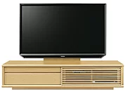 テレビボード（ローボード）、テレビボード（壁掛けパネルセット）(幅190cm/メイプル)