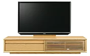 テレビボード（ローボード）、テレビボード（壁掛けパネルセット）(幅210cm/オークナチュラル)