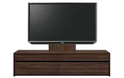 テレビボード（ローボード）、テレビボード（壁掛けパネルセット）(幅170cm・オークダーク)