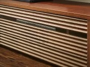 デッキ収納部はガラスを使用しており、赤外線を透過します。(※画像は幅180 WN色)
