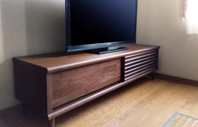 NO.1375 Pote ウォールナット材