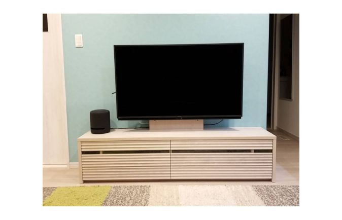 大川家具の壁掛け対応テレビボード