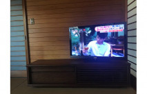 和モダンな雰囲気漂う大川家具のテレビボード「ソリド」