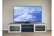 オークホワイト色の大川家具のテレビボード