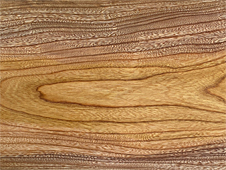 タケノコ形の木目が表れた板目