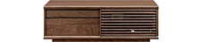木製無垢の高級テレビボード(大川家具)