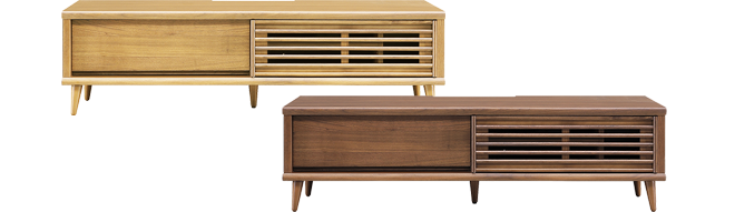 大川家具インテリア通販】無垢Pote ポーテテレビボードの特長